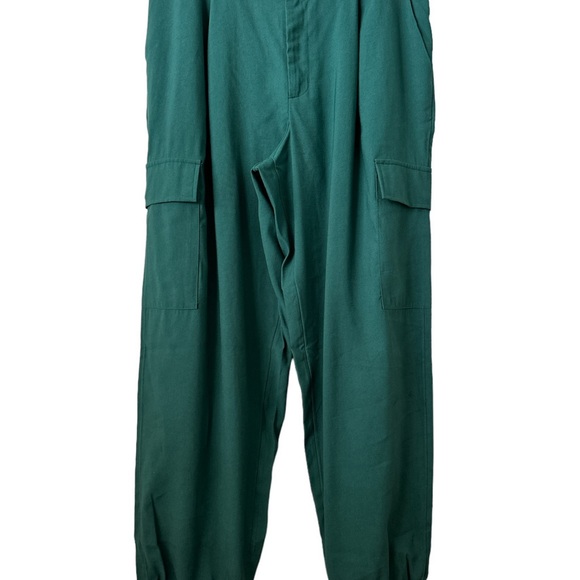 A NEW DAY Green Women’s High Hi Size 13 Cargo Joggers Pants BNWT - Picture 3 of 9